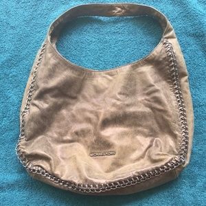 Beautiful gold metallic Michael Kors hobo bag